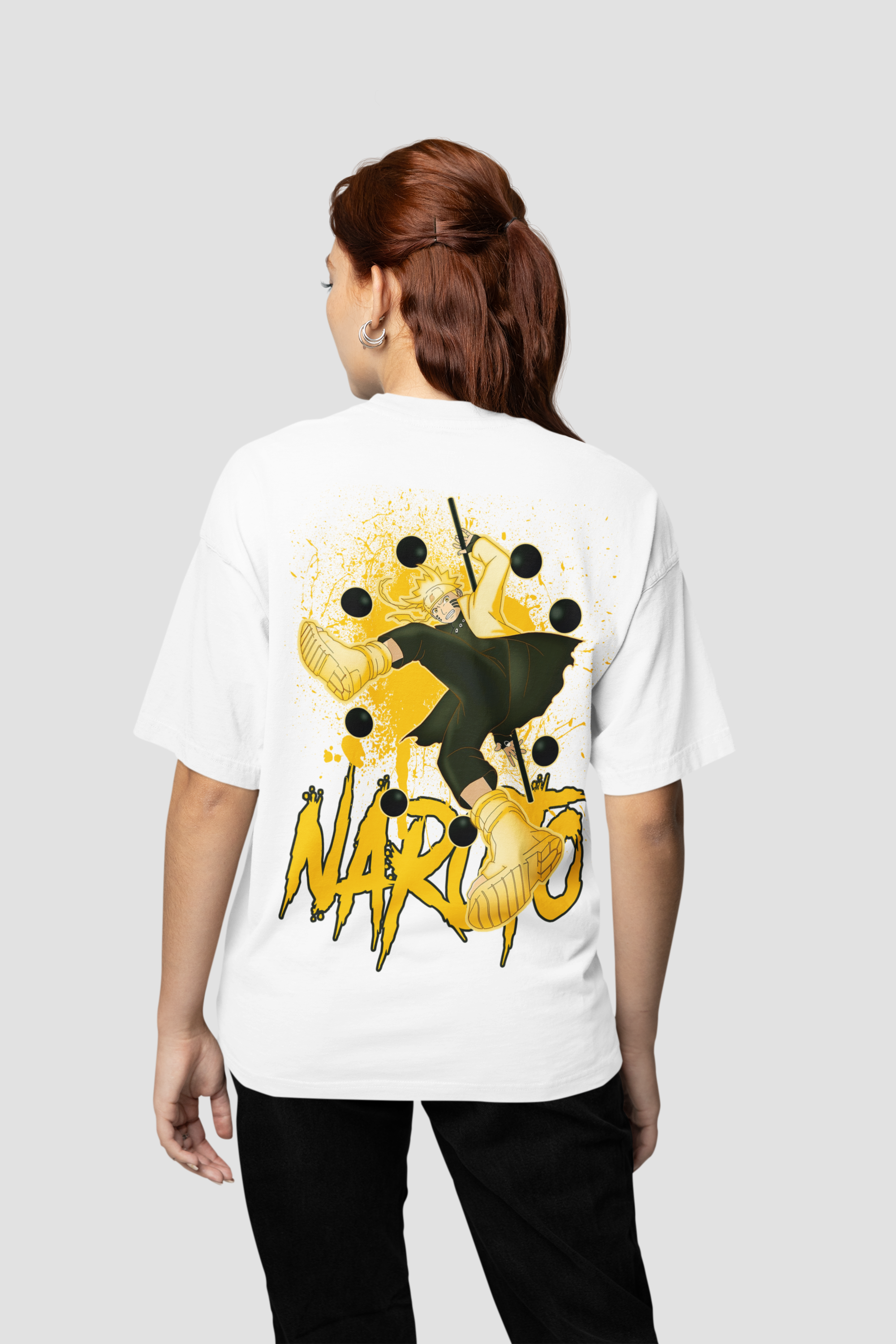 Naruto Sage Mode Oversized T-Shirt