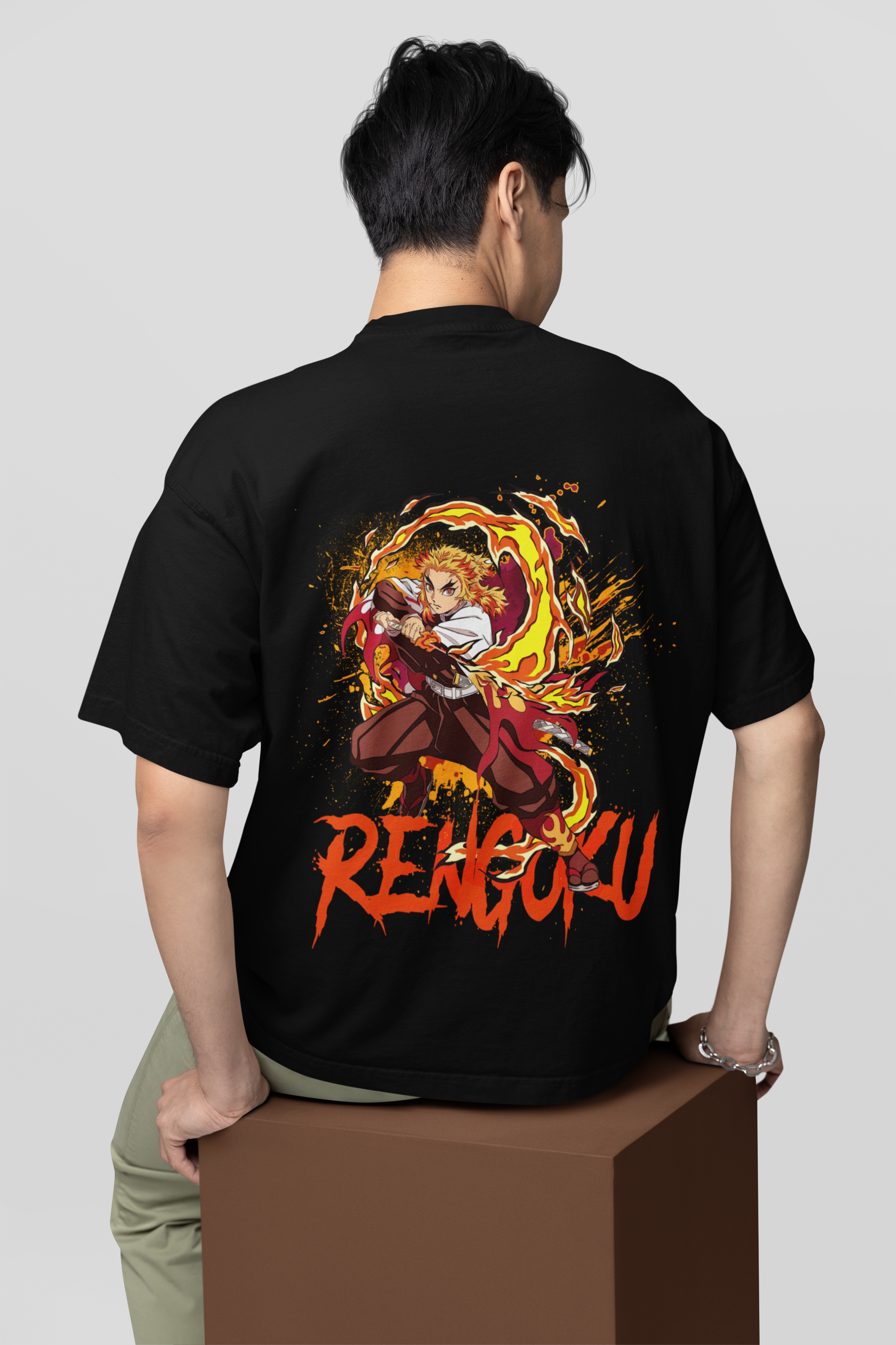 Rengoku Kyojuro Oversized T-Shirt