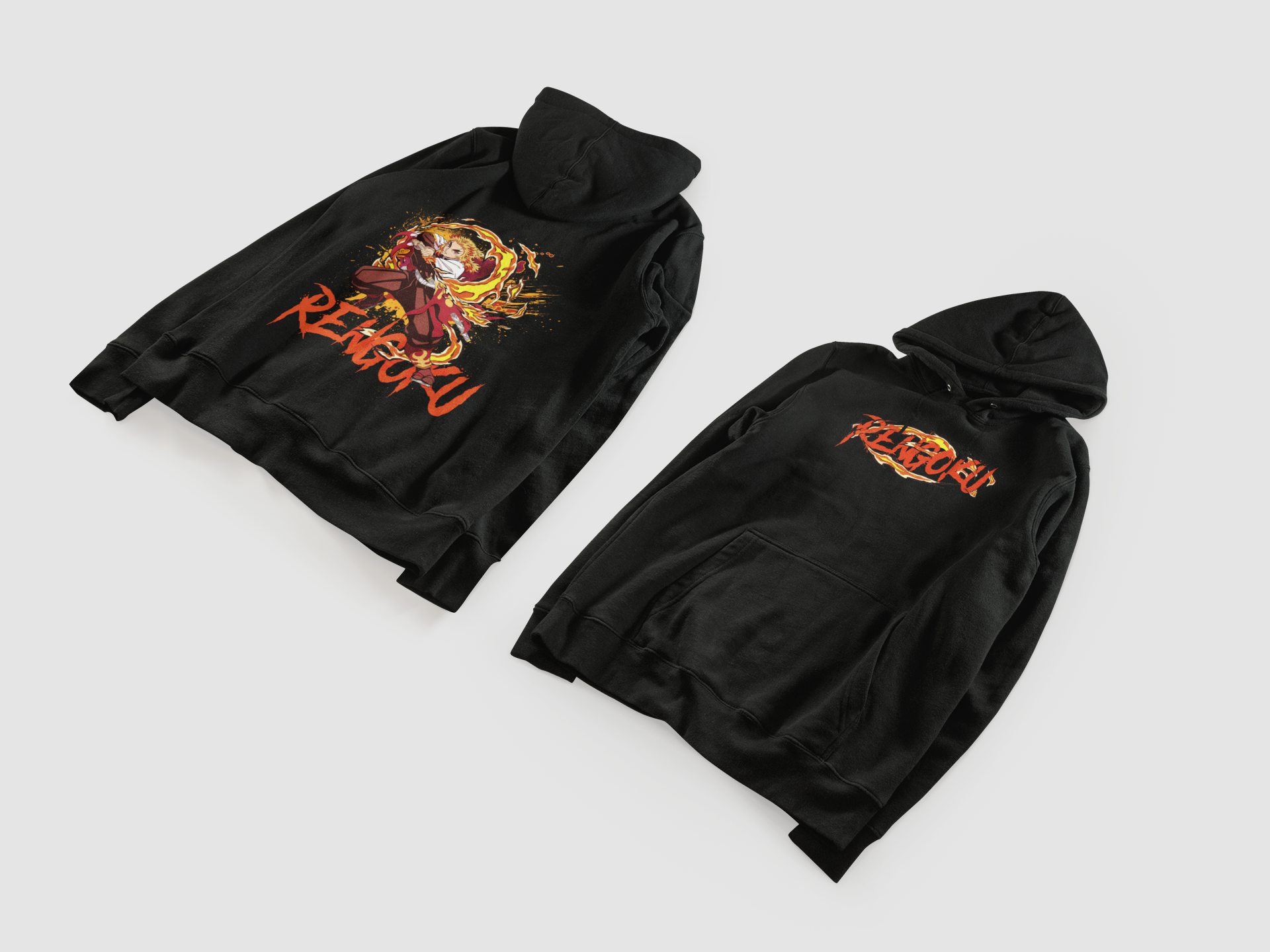 Rengoku Flame Hashira Hoodie
