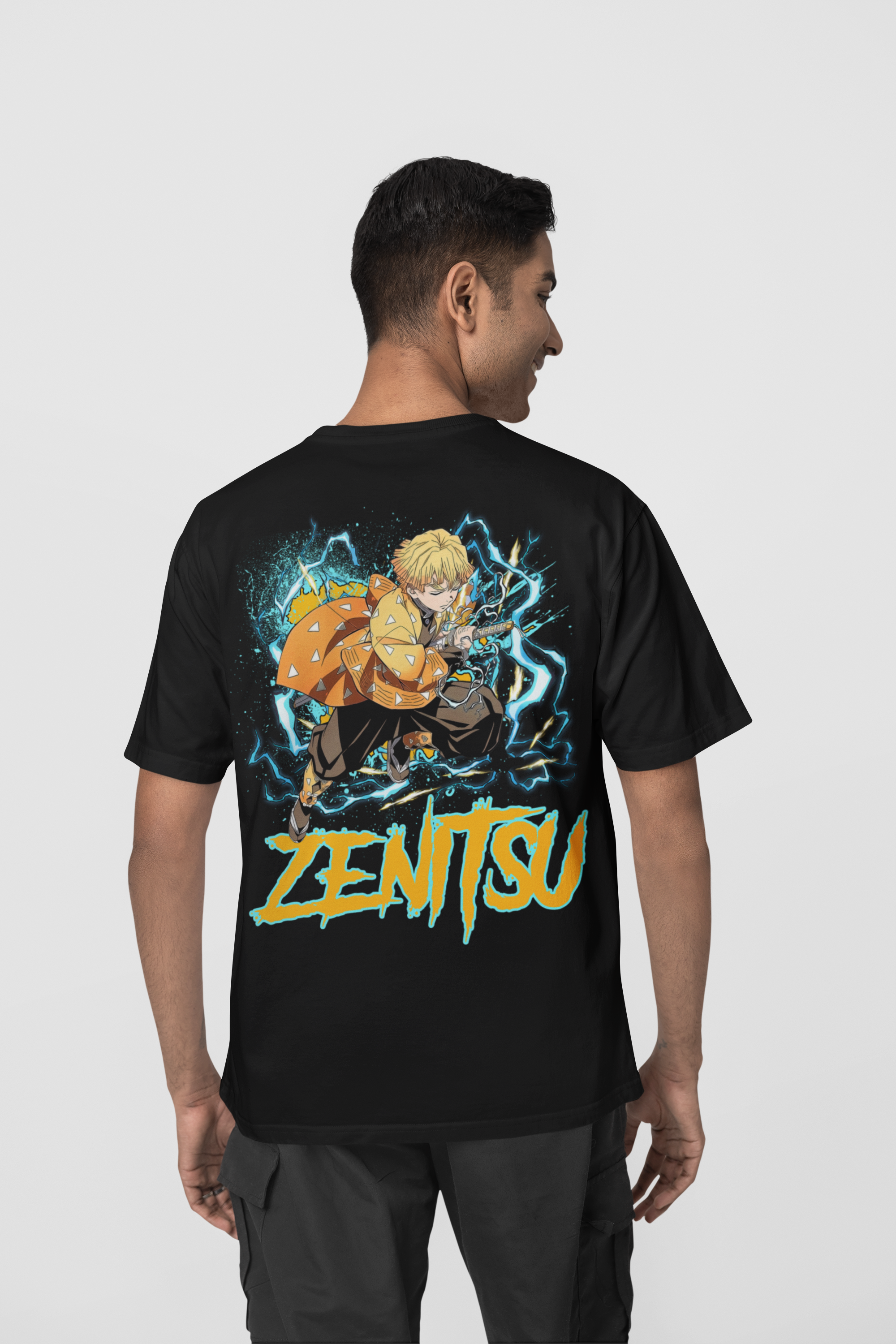 Zenitsu Thunder Strike Oversized T-Shirt