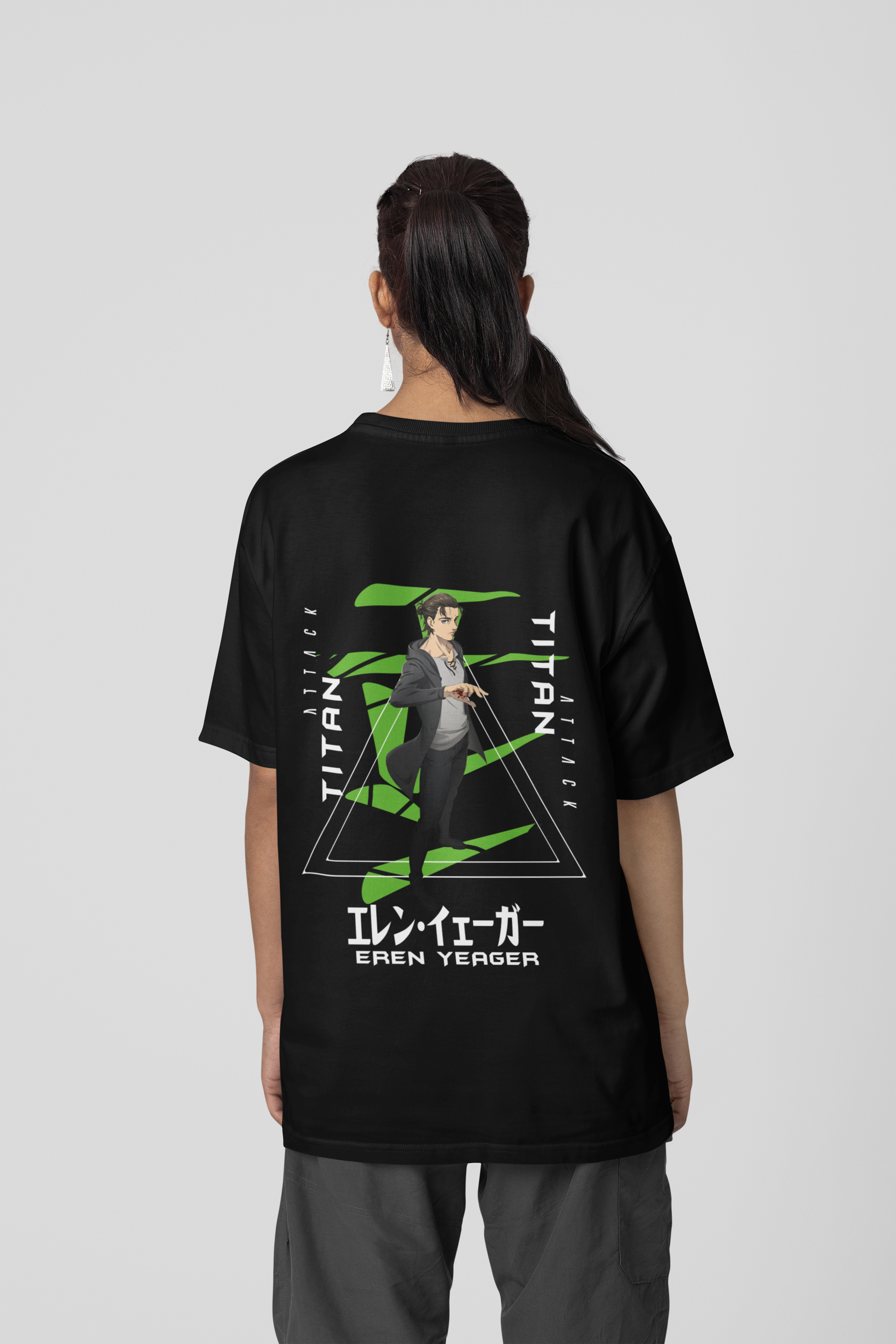 Eren Yeager Oversized T-Shirt