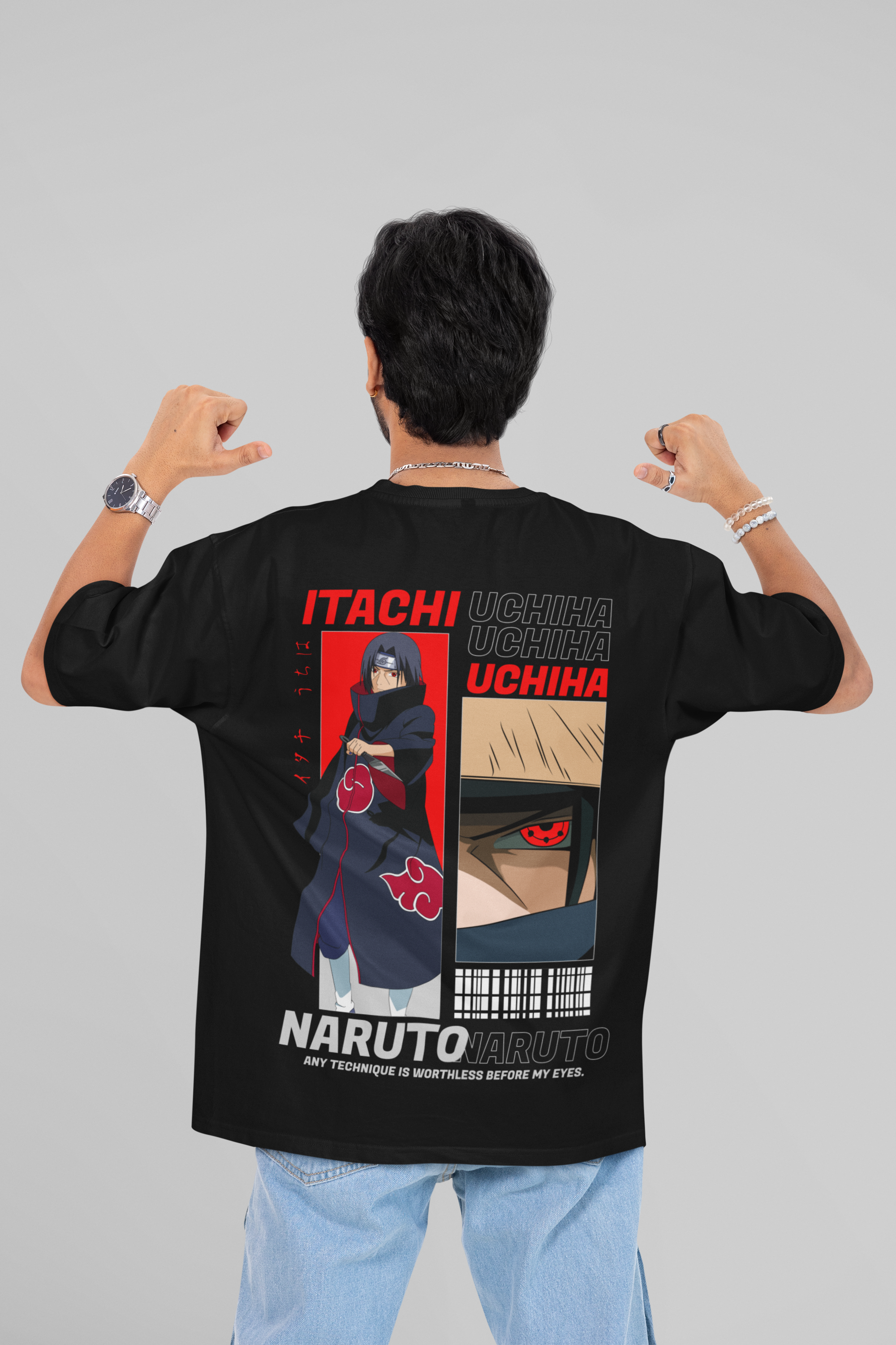 Itachi Uchiha Oversized T-Shirt