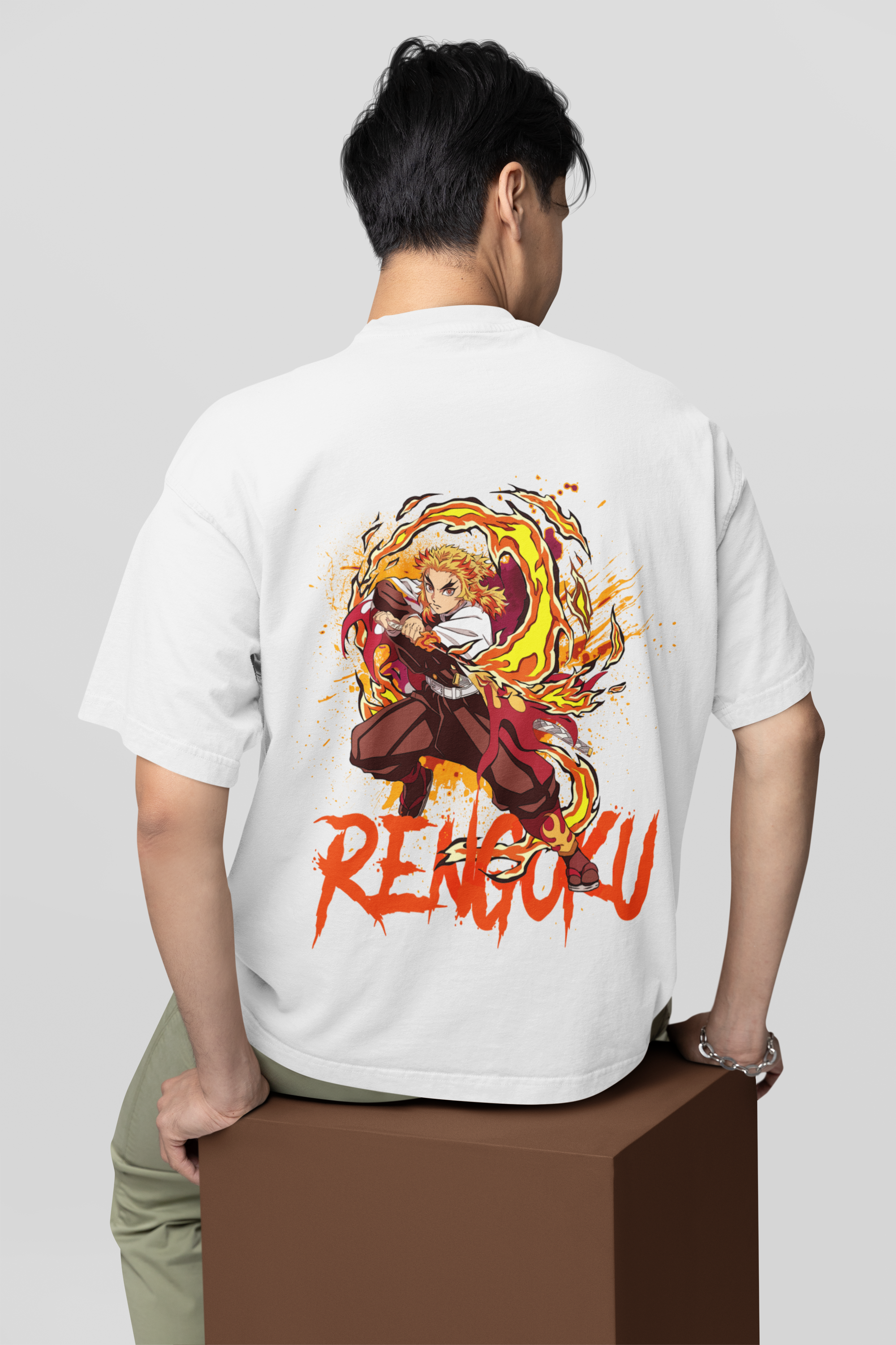 Rengoku Kyojuro Oversized T-Shirt
