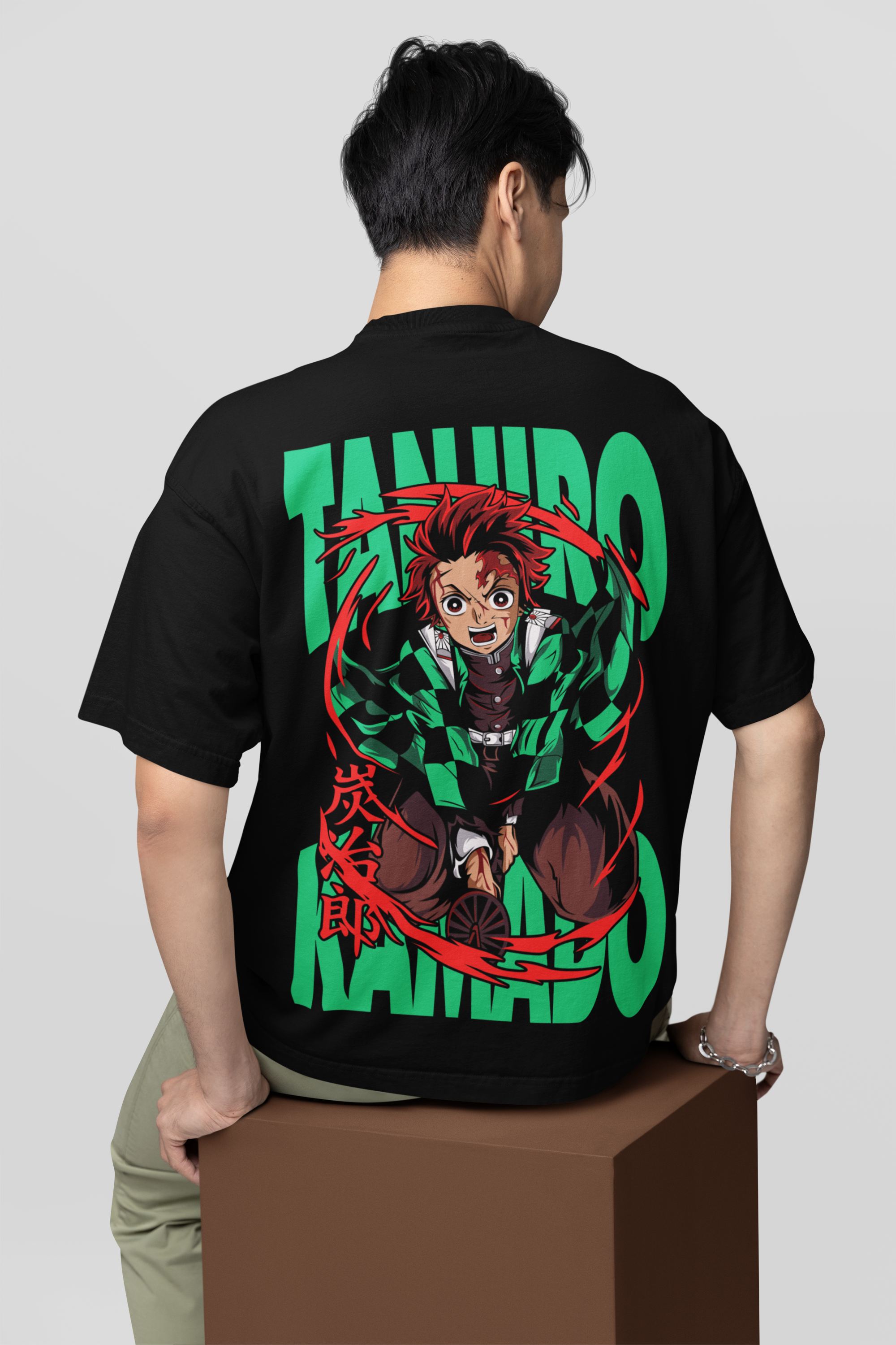 Tanjiro Kamado Oversized T-Shirt