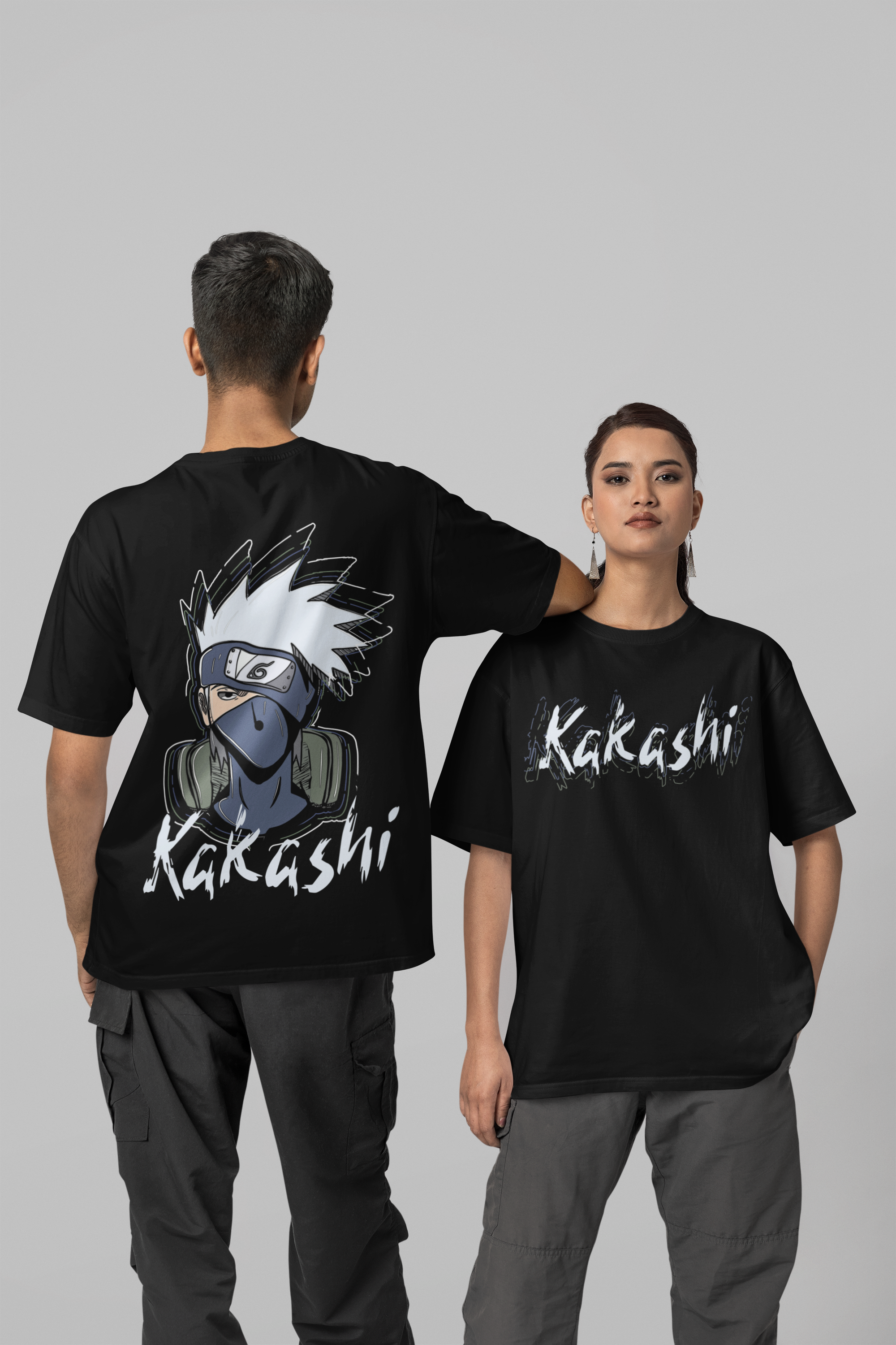 Kakashi Hatake Oversized T-Shirt