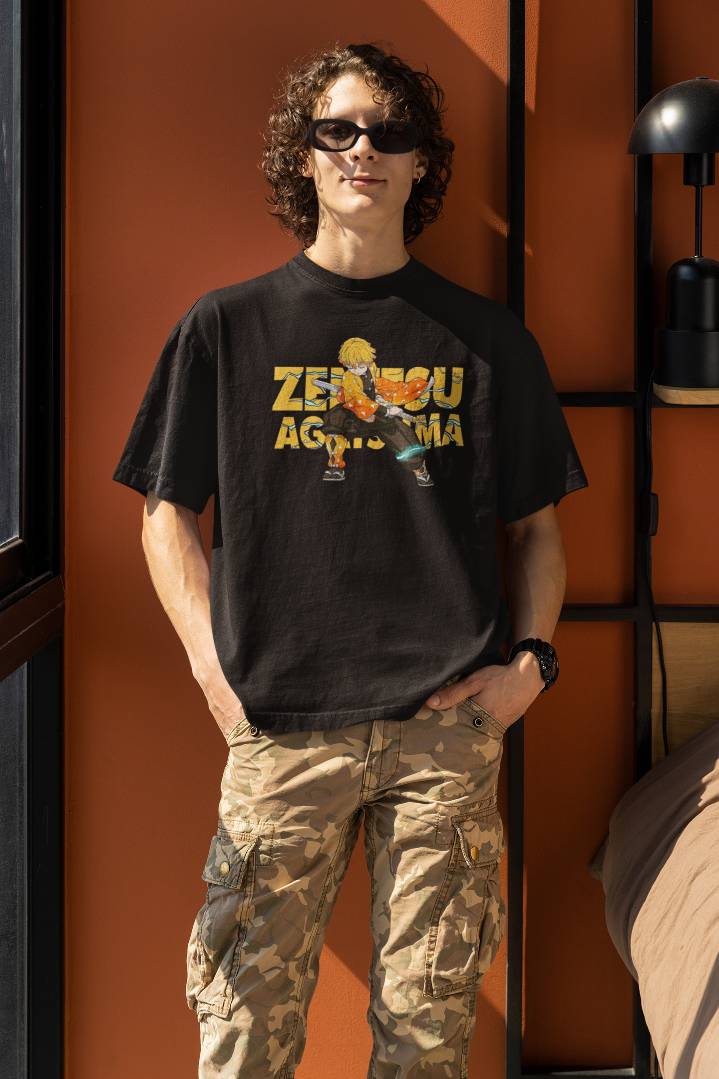 Zenitsu Thunder Strike Oversized T-Shirt
